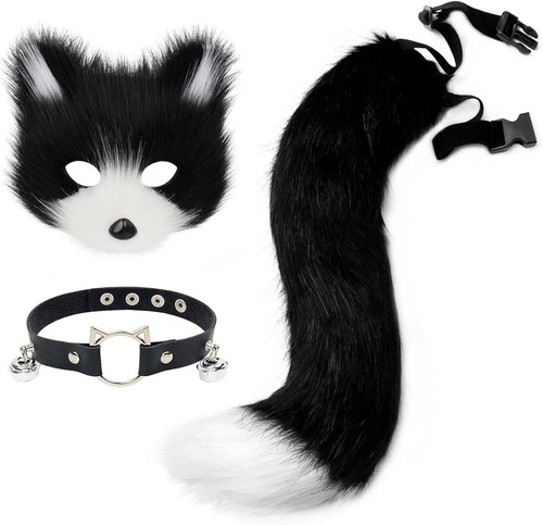 Kunstpelz fuchs maske - fuchs, wolf
