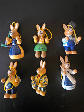 6 Osterfiguren, Holz