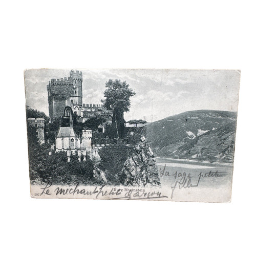 Ansichtskarte postkarte bingen - ansichtskarte,