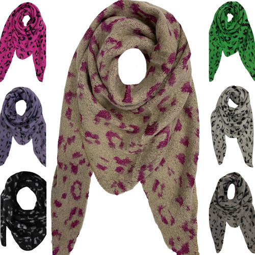 Leo damen dreieckstuch winter - damen,