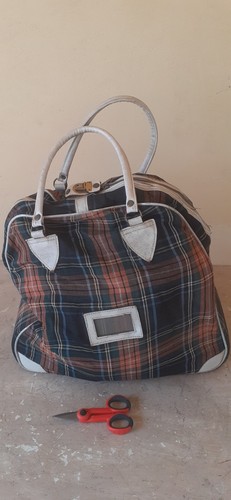 Vintage sporttasche leder - leder, und
