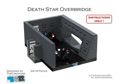 Lego death star overbridge - star,