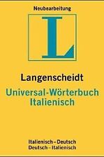 Langenscheidt Universal-Wörterbuch Italienisch von Corso... | Buch | Zustand gut