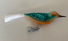 Weihnachtsschmuck Vogel auf Clip 4355/22