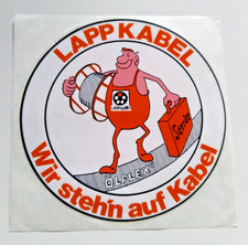 Alter Aufkleber - LAPP KABEL -