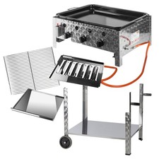 Edelstahl Gasbräter-Set2, 3