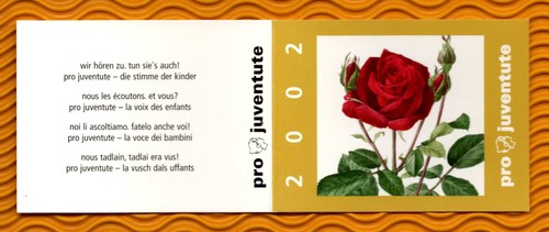 Briefmarken schweiz 2002 - briefmarken,