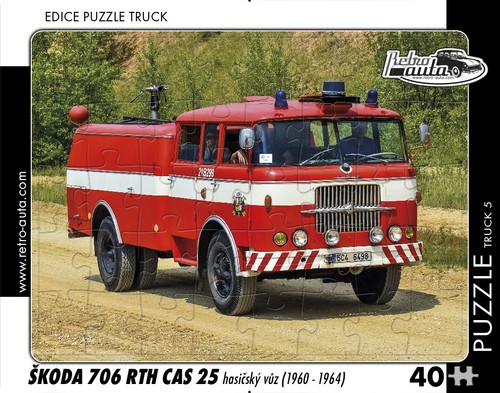 Puzzle truck skoda 706 - puzzle, 05