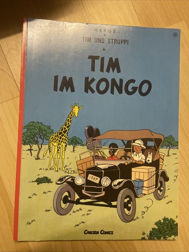 Tim und struppi - tim, kongo