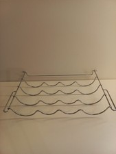 Kühlschrank Flaschenregal Flaschenfach Edelstahl 46,2 x 30 x 7,3 cm (gR)