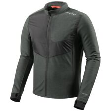 Rev'it Motorradjacke Storm Black Mid Layer Thermo Winddicht Wasserabweisend