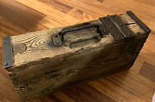 Alte Munition Kiste Holz Für 08/15 MG leer ungestempelt Deutsches Reich 1WK Deko