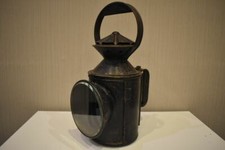 Alte Grubenlampe Bergbaulampe Eisenbahn Petroleumlampe Signal Lampe