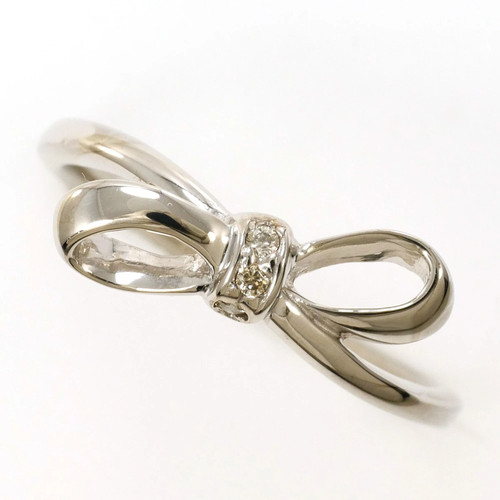 K10 10k weißgold ring - k10,