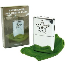 Mil-Tec Taschenofen Benzin Handwärmer Taschenwärmer Handofen Feuereugbenzin