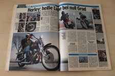 Auto Bild 08/1989 Harley-Davidson Springer Softail mit 61PS im Fahrbericht auf 2