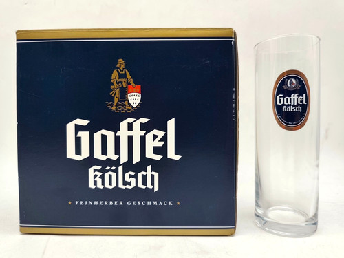 Gaffel kölsch bierglas - kölsch,