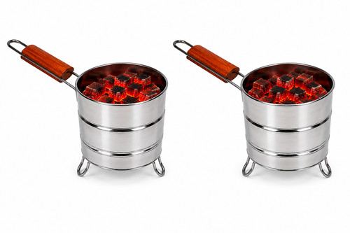 2er set shisha kohlebehälter - shisha,