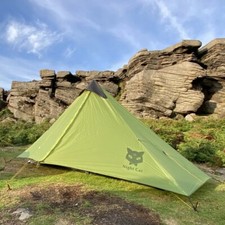 Einmannzelt Night Cat 1 Personen Motorrad Trekking Zelt 0.95 kg Ultraleicht