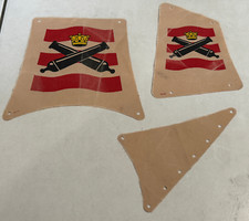 Original Segelsatz 3 -teilig Admiralskaravelle Schiff 6271 Segel Ersatz Piraten