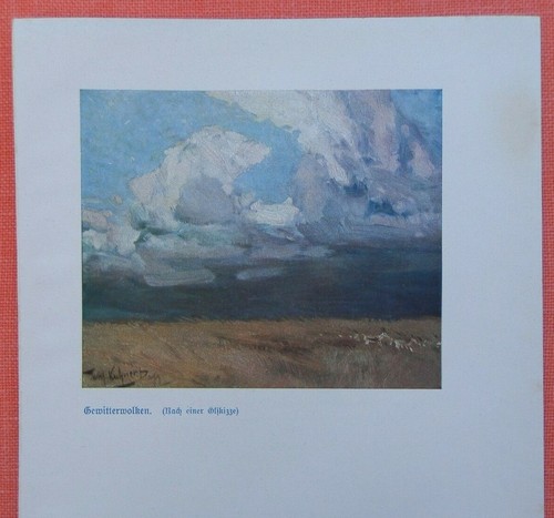 Gewitterwolken steppe wilhelm - gewitterwolken,