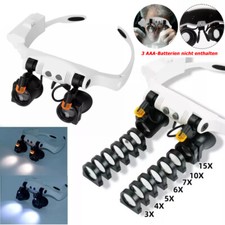 3x-25x LED Uhrmacherlupe