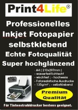 100 Blatt A4 selbstklebend