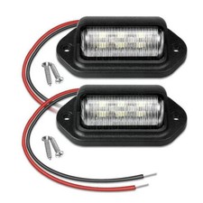 2x LED Kennzeichenleuchte