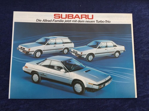 Subaru turbo allrad 1800 - turbo,