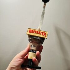 beefeater England Flasche Wein Schnapsspender Theke Halterung Bier Alkohol Vintage