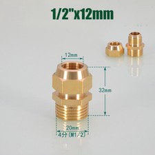 Kupferrohr Schraub-Fitting