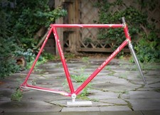 Colnago Spiral Conic Columbus SLX Frame and Chromed Fork / 58,5 cm / Red Gold