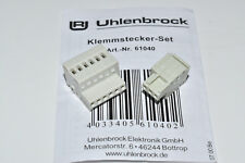 Uhlenbrock 61040 Steckerset für Intellibox sowie Booster (alt) NEU & OVP Stecker