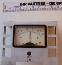 Einbau Messinstrument 0-100% / 50µA ca 44x28mm