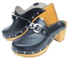 Moderne high heels holz clogs - heels,