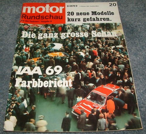 Motor rundschau 1969 - 20/1969, iaa
