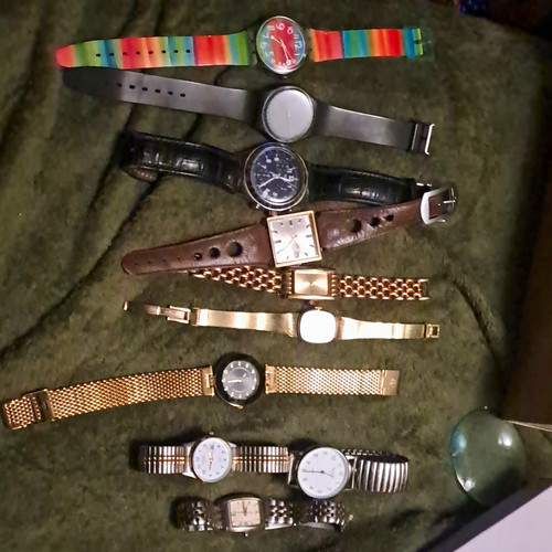 Swatch,stowa,casio,regent