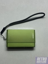 SONY DSC-T77 Digitalkamera Grün Green 10.1 Megapixel Display Teil-Defekt