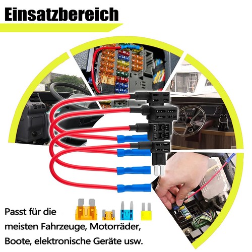 5pcs autosicherungen verteiler - autosicherungen,