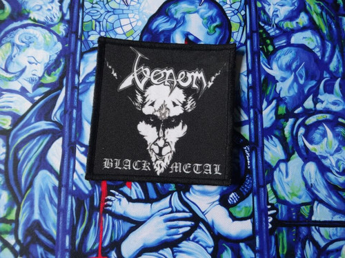 Venom patch nlack metal cronos - nlack,