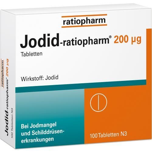 Jodid ratiopharm 200 µg - 3x,