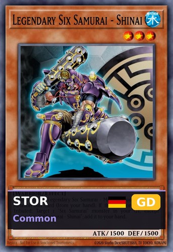 Legendäre sechs samurai - sechs,