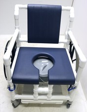 RCN DR100 XXL SB 56cm 200kg Duschrollstuhl Toilettenrollstuhl Rollstuhl TFS155