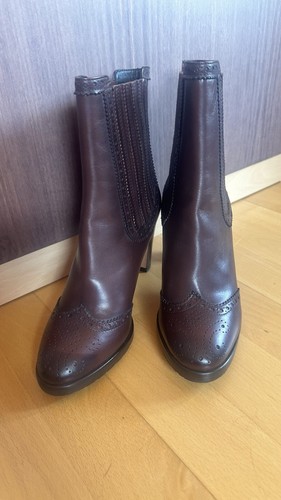 Strenesse leder stiefel absatz - strenesse,