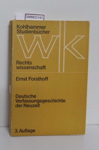 Deutsche verfassungsgeschichte - deutsche,