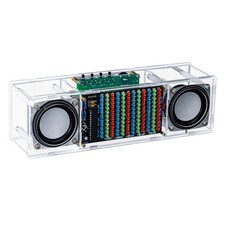 DIY Bluetooth-Lautsprecher-Kit, Elektronisches LED-Musikspektrum, Zweikanal3927
