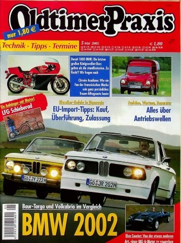 Oldtimer praxis 2005 - praxis,