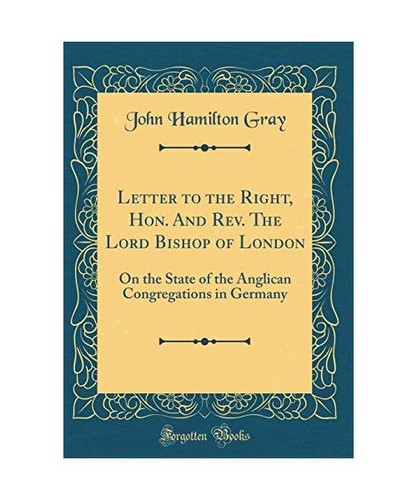 Letter the right - the, hon.