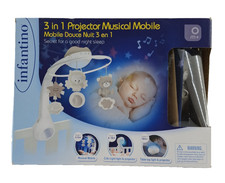 Infantino 3 in 1 Projektor Musik Mobile Umwandelbares Mobile Lichtprojektor