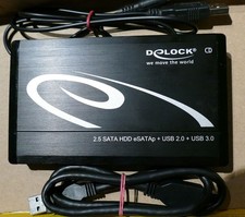 Externe Festplatte  2TB - 2,5" HDD eSATAp - USB 2.0+3.0-Format: NTFS - Gebraucht